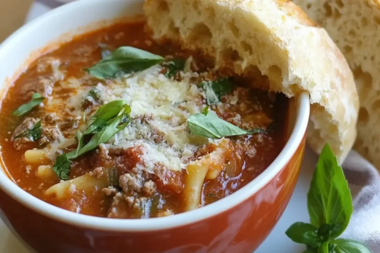 Lasagna Soup